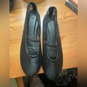 Mesh Mary Jane Flats